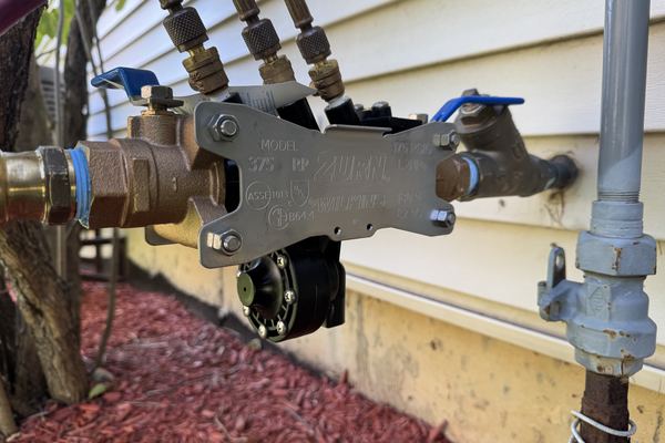 irrigation backflow preventer in Naperville IL