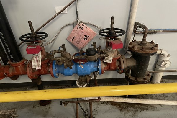 Commercial backflow preventer installation in Schaumburg IL - Fox Valley Plumbing