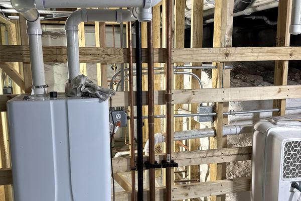 Commercial tankless water heater maintenance in St. Charles IL - Fox Valley Plumbing