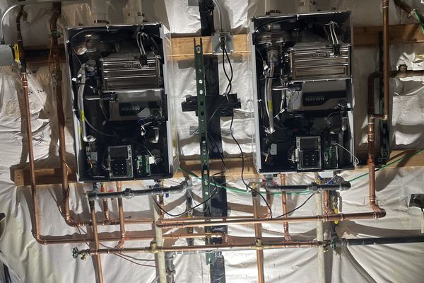 Tankless water heater unit in Elgin IL - Fox Valley Plumbing