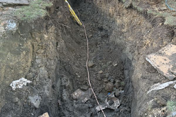 water main connection in Streamwood IL